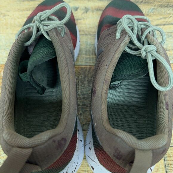 Nike Roshe One Jade Stone Freddy Krueger Custom 511881-335 Mens Size 8.5 - Picture 7 of 11